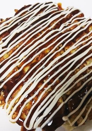 夜ダイエット★オートミールお好み焼き-レシピのメイン写真