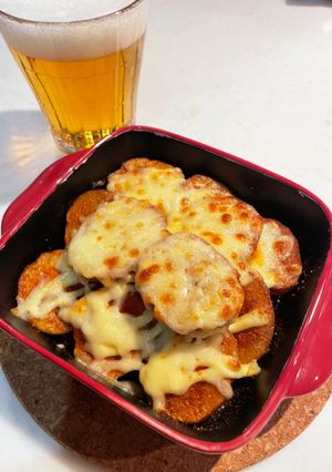 揚げこじゃがのカイエンペッパーチーズ焼き-レシピのメイン写真