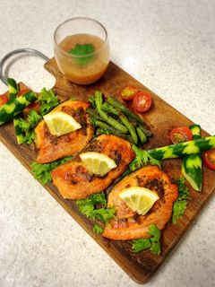 鮭のソテー♪レモンバターソース-レシピのメイン写真