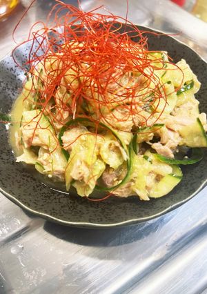 ツナときゅうりのおつまみ！-レシピのメイン写真