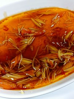 レンチンで作れる卵豆腐のカニカマあんかけ-レシピのメイン写真