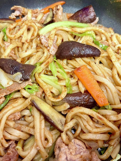 焼きカレーうどん-レシピのメイン写真