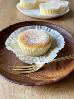 ミニスフレチーズケーキ-レシピのメイン写真