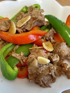 にんにくたっぷり 牛肉のオイスター炒め-レシピのメイン写真