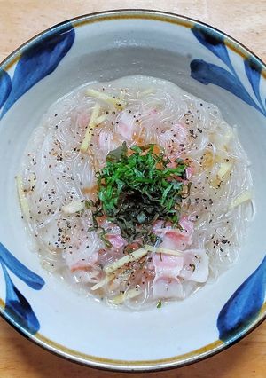 投稿済みの煮豚の茹で汁をスープにアレンジ-レシピのメイン写真