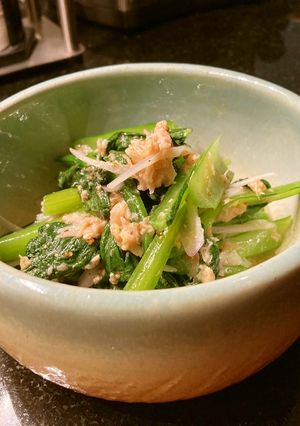 Komatsuna Salad-レシピのメイン写真