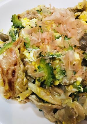 豚肉&しめじ●ゴーヤーチャンプルー-レシピのメイン写真
