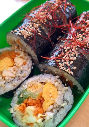 キンパ　弁当-レシピのメイン写真