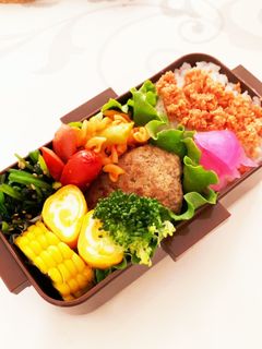 高校生娘のお弁当2022.06.10-レシピのメイン写真