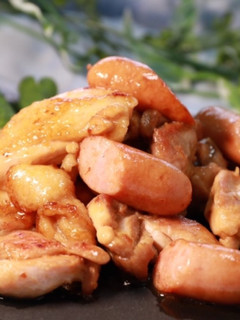 鶏肉とウインナーのガーリック照焼き-レシピのメイン写真