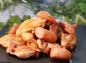 鶏肉とウインナーのガーリック照焼き-レシピのメイン写真