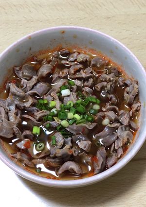 砂肝銀膜でピリ辛酢の物-レシピのメイン写真