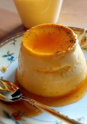 本格的ラムとキャラメルの大人ぷりん-レシピのメイン写真