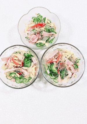 きゅうりと春雨の中華風酢の物-レシピのメイン写真