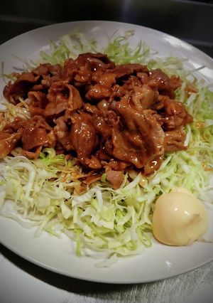 薄切り豚ロース焼き❨(@≧↺≦@)❩wノ-レシピのメイン写真