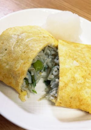 巻かない!!具沢山卵焼き-レシピのメイン写真