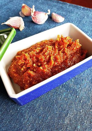 甘めな新にんにく入り胡麻味噌-レシピのメイン写真