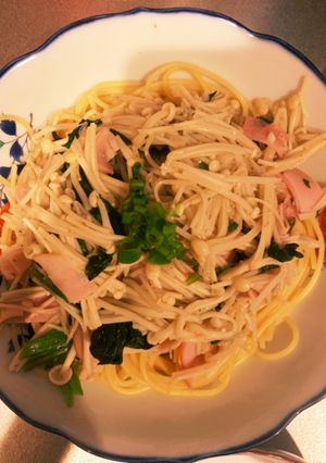 えのきの簡単パスタ-レシピのメイン写真