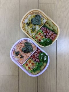お弁当 双子 記録用⑬-レシピのメイン写真