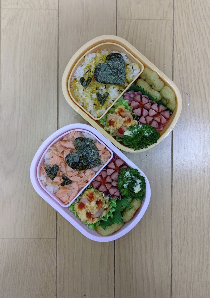 お弁当 双子 記録用⑬-レシピのメイン写真