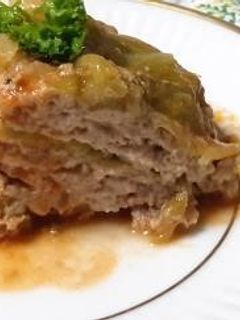 キャベツとひき肉のミルフィーユ-レシピのメイン写真