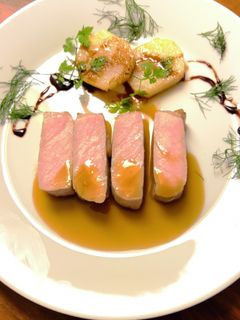 ポークソテー 白ワインソース添え-レシピのメイン写真