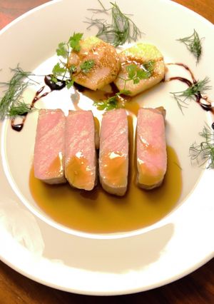 ポークソテー 白ワインソース添え-レシピのメイン写真