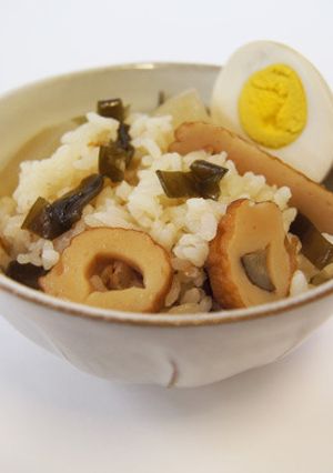 残ったおでんを活用!炊き込みご飯-レシピのメイン写真