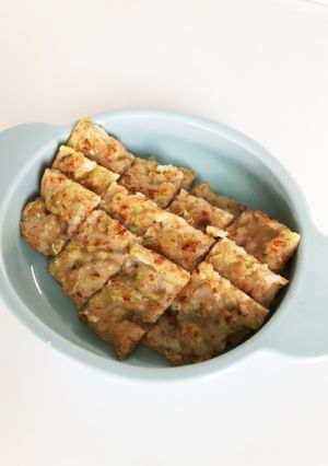 卵なしお好み焼き(離乳食後期)-レシピのメイン写真