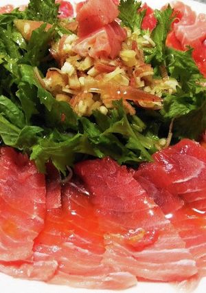 マグロのサラダ仕立て-レシピのメイン写真