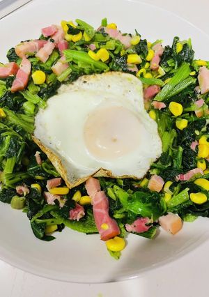 ほうれん草のソテー-レシピのメイン写真