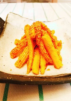 季節限定！生ヤングコーンのキムチ-レシピのメイン写真