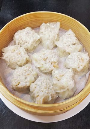 せいろ蒸し☆豚ミンチえび豆腐しゅうまい-レシピのメイン写真