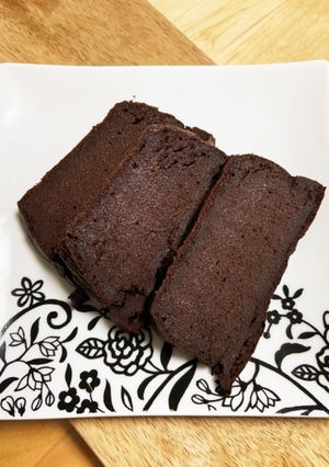 米粉活用！　豆腐入りチョコケーキ！-レシピのメイン写真