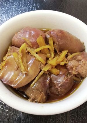 鶏レバーの生姜しぐれ煮（電気圧力鍋3分)-レシピのメイン写真