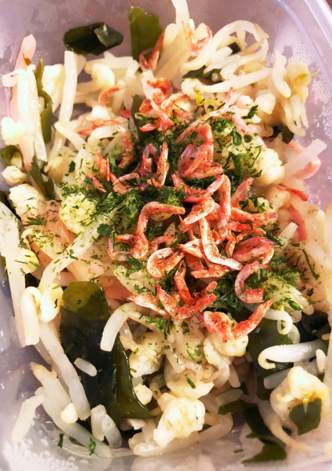 お好み焼き風味のもやし炒め-レシピのメイン写真
