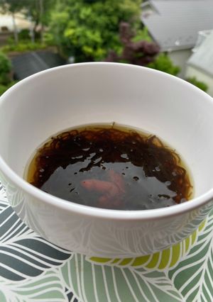 ピリ辛もずく酢-レシピのメイン写真