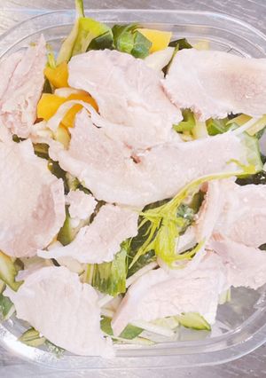 豚肉水菜サラダ-レシピのメイン写真