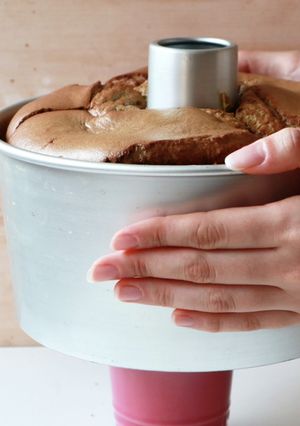 シフォンケーキを誰でもきれいに外す方法-レシピのメイン写真