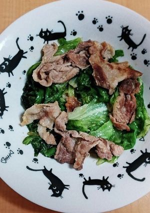 豚とレタスのレモン炒め-レシピのメイン写真