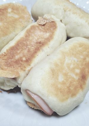 お好み焼き粉で作る！ハムロールパン-レシピのメイン写真
