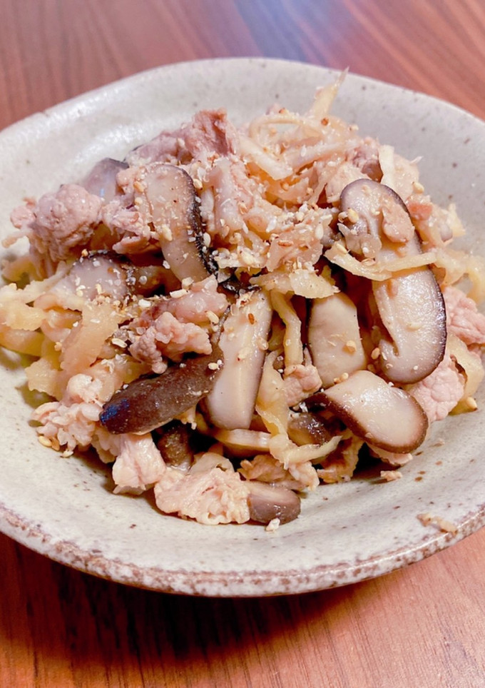 切干大根と豚肉の甘辛炒め-レシピのメイン写真