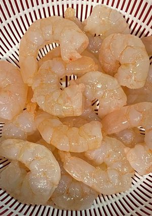 冷凍海老の解凍★下処理-レシピのメイン写真