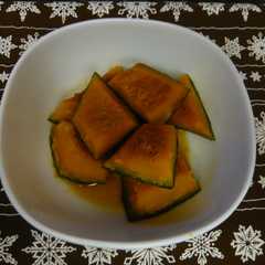 รูปของ ママより上手なかぼちゃの甘辛煮