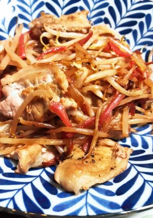 紅　生姜焼き-レシピのメイン写真
