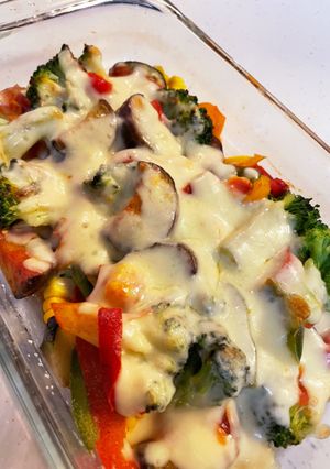 業スーDE野菜のチーズ焼き-レシピのメイン写真