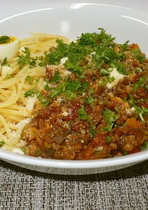 スパゲッティ ・ ミートソース-レシピのメイン写真