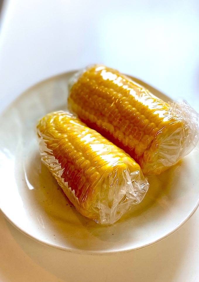 とうもろこしをシワシワにしないように-レシピのメイン写真