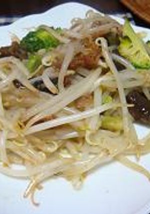 もやしの中華炒め（柚子胡椒風味）-レシピのメイン写真