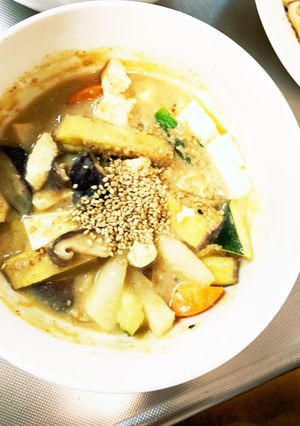 肉無簡単ピリ辛クリームパスタ味春雨炒め煮-レシピのメイン写真